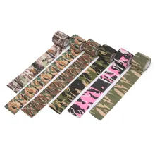 Самоклеющиеся спортивные фитнес эластичные повязки водонепроницаемый аварийного медицинского лечения марлевые ленты камуфляж эластопласт повязки