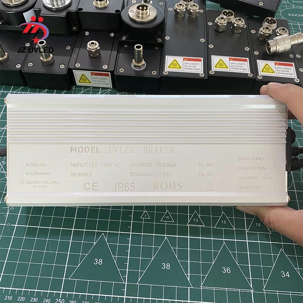5.6A 400W IP65 водонепроницаемый источник постоянного тока для УФ-светодиодный модуль отверждения геля лампы вход переменного тока в переменный ток 180 V-240 V Выход DC 70V 5600 ма
