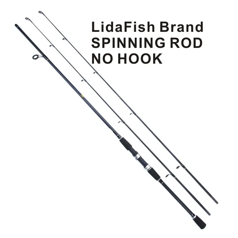 Lida fish бренд горячая углеродное волокно двухканальный M мл регулируемая ручка легкая ультра легкая супер жесткая удочка для отдыха - Цвет: Белый