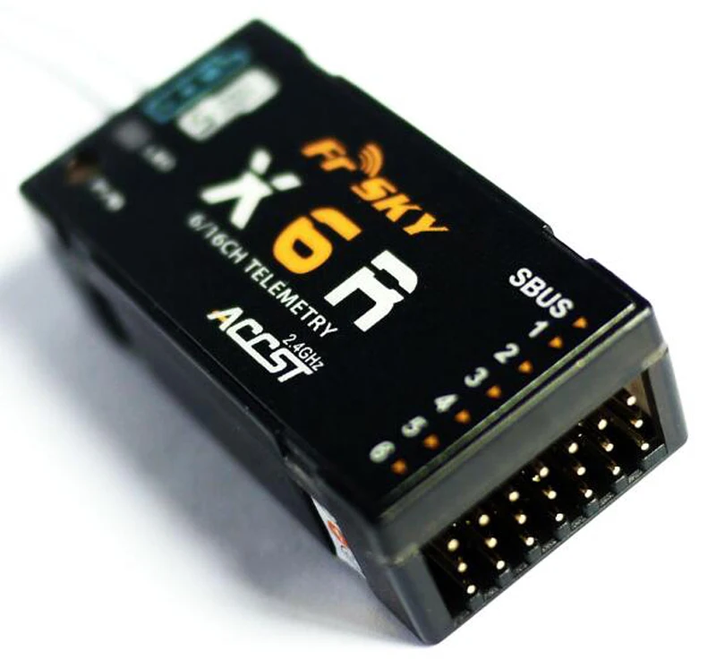 

Hot New Original FrSky X6R Receiver 16CH PWM SBUS 4-10v Telemetry For DFT Taranis X9D Plus/XJT RC Transmitter Transmission