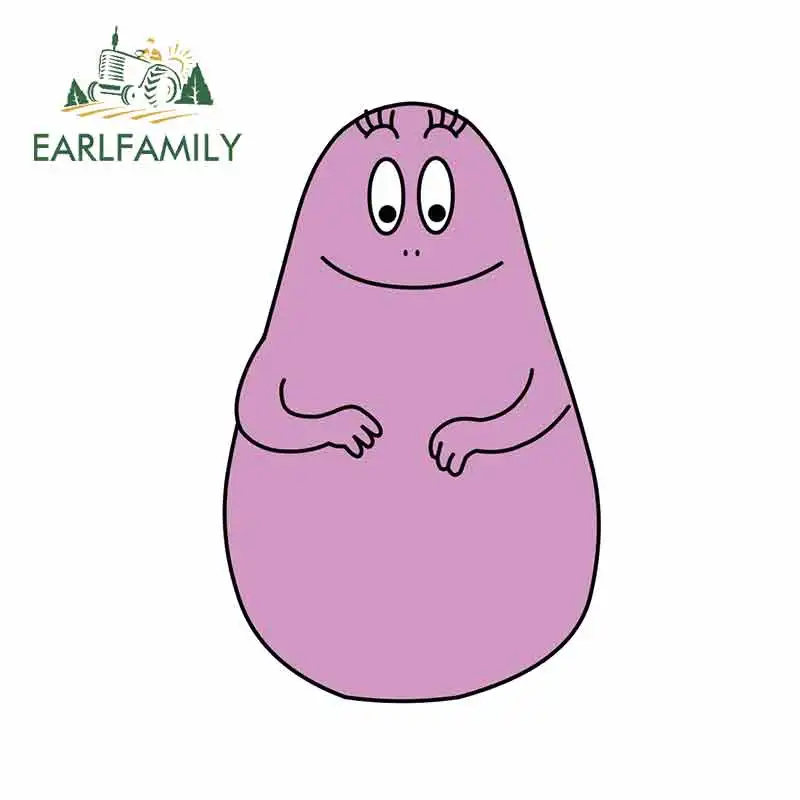 EARLFAMILY 13 см x 8 1 для Les Barbapapa оригинальные креативные виниловые наклейки на машину 3D