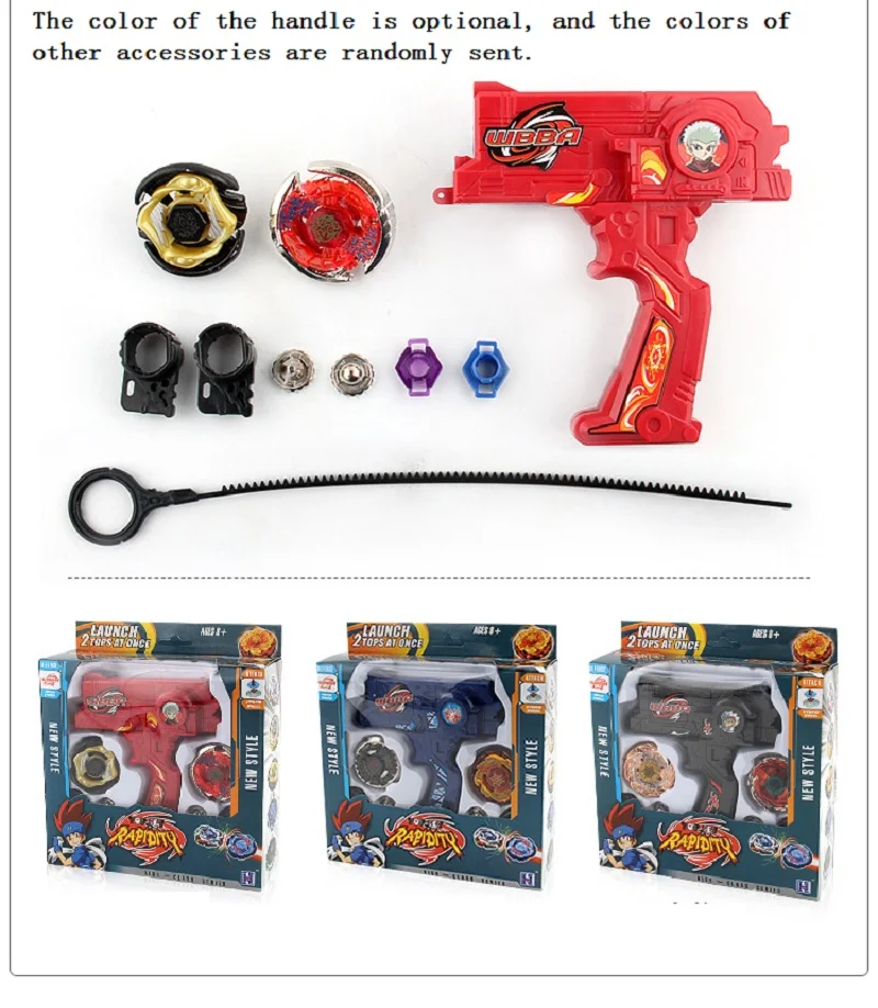 beyblade lanzador doble