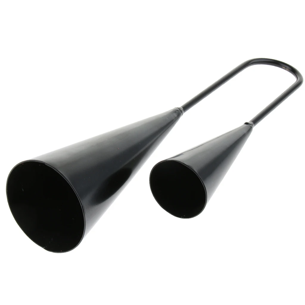 

Crow Sounder Double Cowbell Toy for Kids Children Music Learning