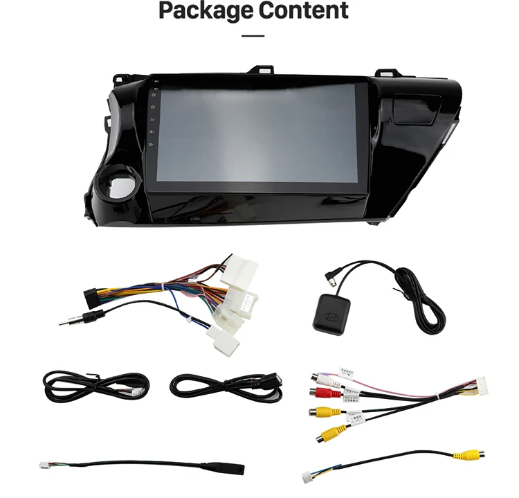 Carsanbo Android 9 0 автомобильное DVD радио 10 1 дюймов 2.5D навигация GPS плеер для Toyota Hilux 2016 2018