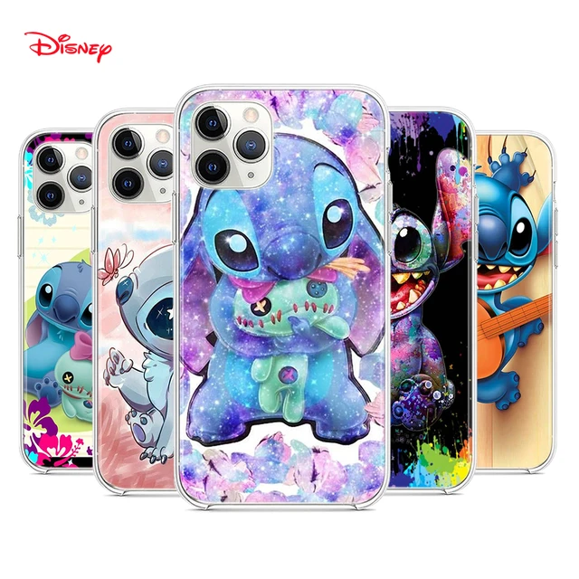 Étuis de téléphone en silicone Disney Stitch pour femme, coque souple  antichoc, mignon, tridimensionnel, iPhone 14, 13, 12, 11 Pro Max, Promax,  cadeau - AliExpress