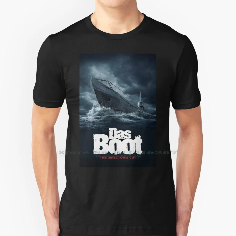 Das Boot T Shirt 100% Puro Cotone Das Boot Xmr Petersen U Boat