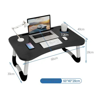 

Portable Laptop Table for Bed or Sofa Folding Laptop Desk for Reading Study