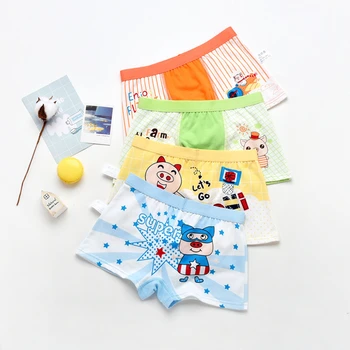

boys cotton underwear panties boxer children underwear male cotton shorts children underpants children 2pcs/lot