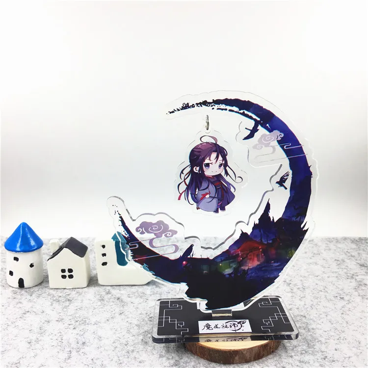 Anime Mo Dao Zu Shi Acrylic Stands Wei Wuxian Lan Wangji Figure Model Plate  Holder Anime Desktop Standing Card Collection Model Fans Gift B 