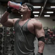 Мускулистые мужские фитнес-братья быстросохнущие обтягивающие ультра-тянущиеся дышащие мужские спортивные тренировочные жилеты для бега