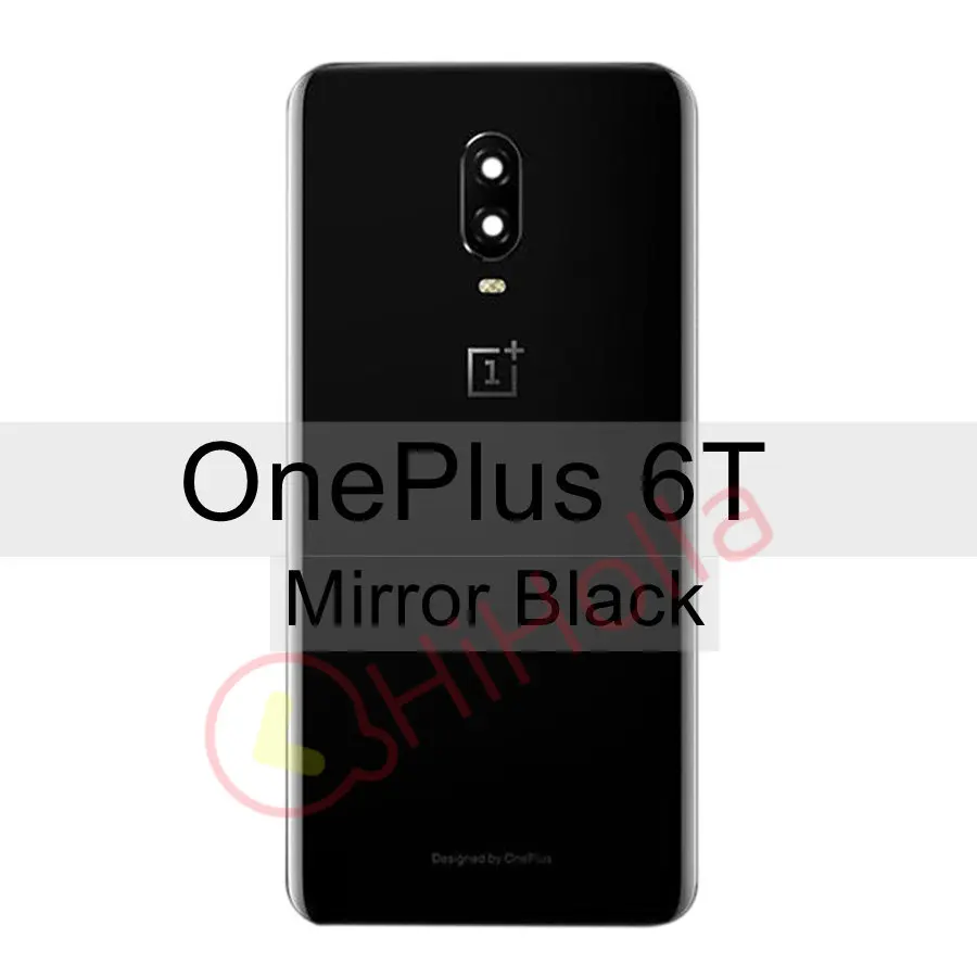 Заднее стекло Oneplus 6 6T 7 Pro крышка батареи Oneplus 6 задняя дверь Корпус чехол Oneplus 6T 7 Pro крышка батареи с объективом камеры