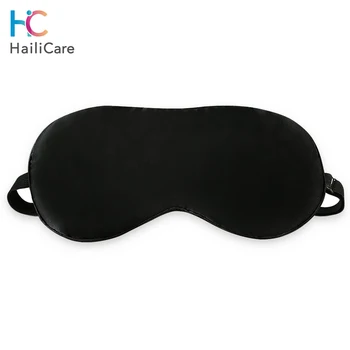 

100% Natural Silk Fabric Material Sleep Mask Breathable Sleeping Eyeshade Shade Cover Travel Sleep Rest Sleeping Aid Eye Mask