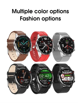 

L13 Smart Watch Bluetooth Call ECG PPG Heart Rate Fitness Tracker Blood Pressure IP68 Waterproof Smartwatch for IOS Android Pho