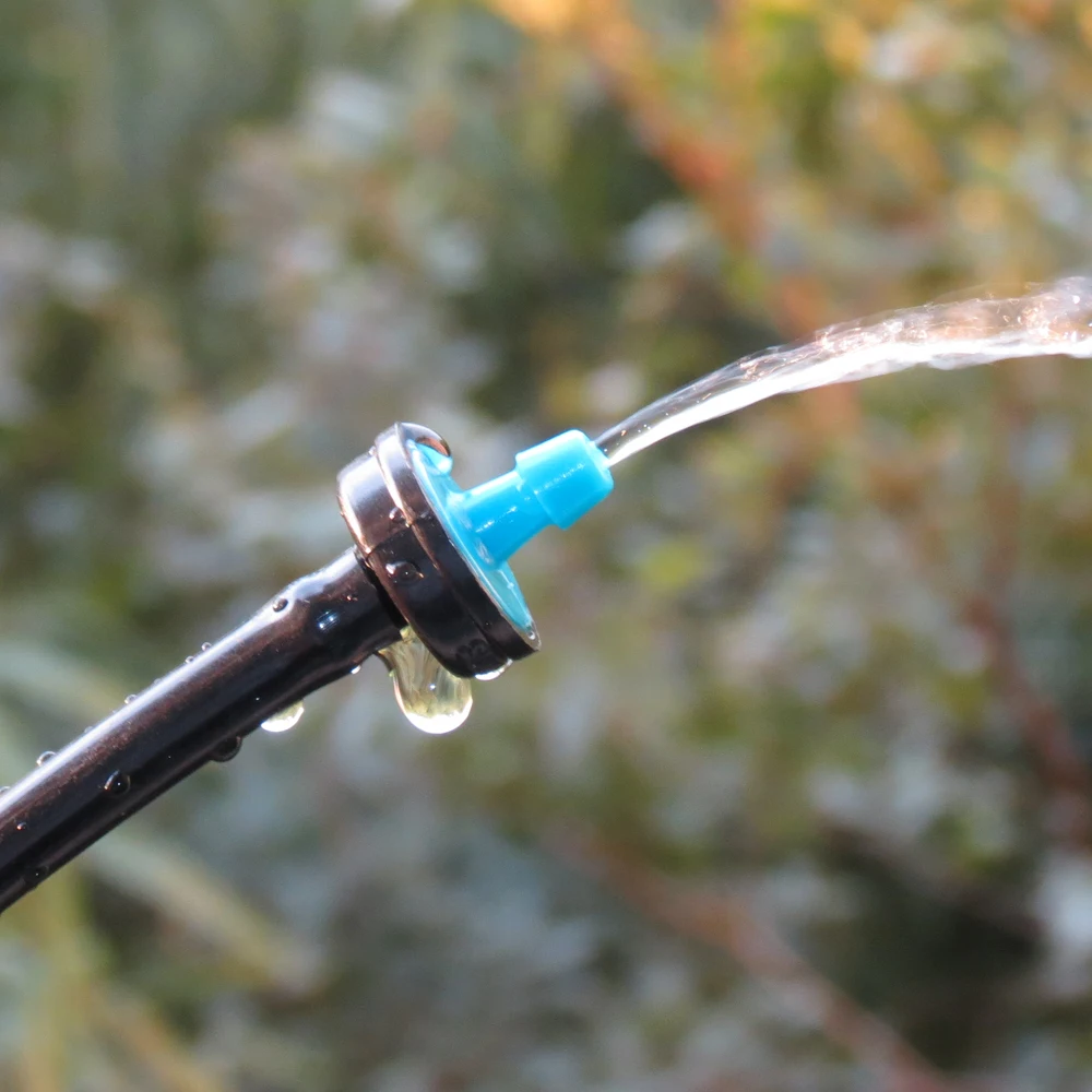 Variety Style Garden Dripper Drip Irrigation Dripper Fixed Flow Pressure Compensating Emitter 1/4" Sprinkler Watering Refraction Nozzle garden dripper