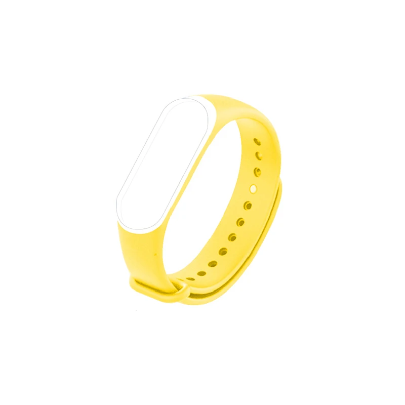 Силиконовый ремешок my Band 4 красочные ремешки для Xiaomi Mi band 4 умный Браслет сменный ремешок для моего браслета 4 умный Браслет - Цвет: 10