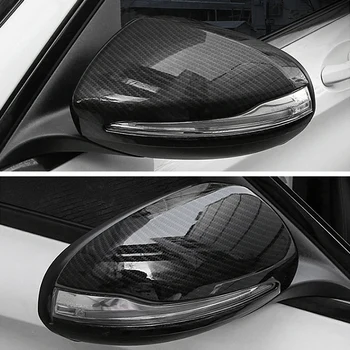 

Carbon Fiber Car Rearview Mirror Cap Cover Trim For LHD For Mercedes Benz C w205 E W213 GLC-Class X253 S Class w222 ABS Plastic