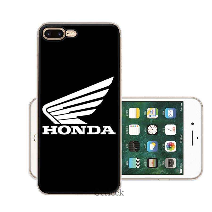 Mobile Cell Phone Case TPU for iPhone 11 Pro XR X XS Max iPhone 7 8 6 6S Plus 5 5s SE Cover Honda - Цвет: 3