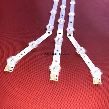 

(New Kit)3pcs 12/13LED 76CM LED strip for Samsung TV UN40H5203AF 2013SVS40 LM41-00001V LM41-00001W D3GE-400SMA-R2 D3GE-400SMB-R2