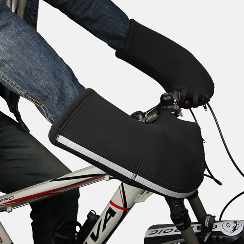Защитные перчатки для верховой езды ветрозащитные Удобные MTB Аксессуары для горной дороги светоотражающие полосы дизайн теплые велосипедные перчатки
