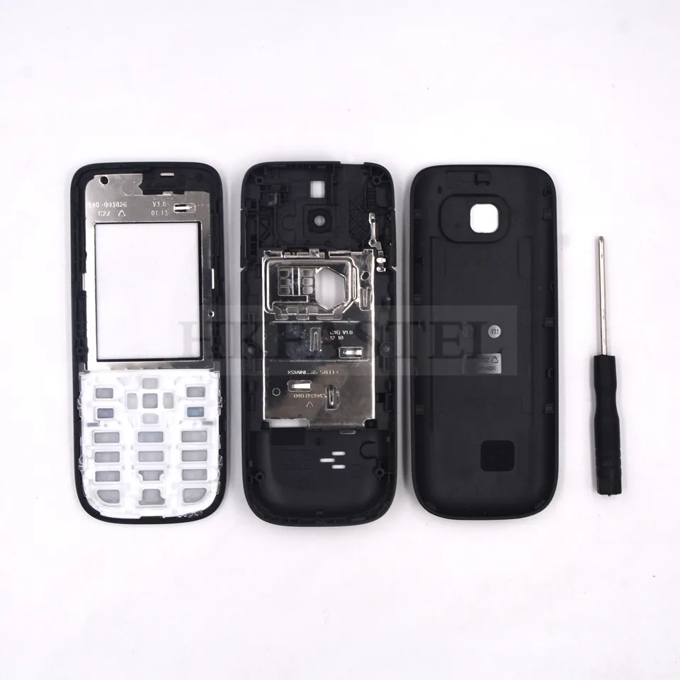 HKFASTEL новый высококачественный чехол для Nokia C2 c2 01 полный корпус + инструмент