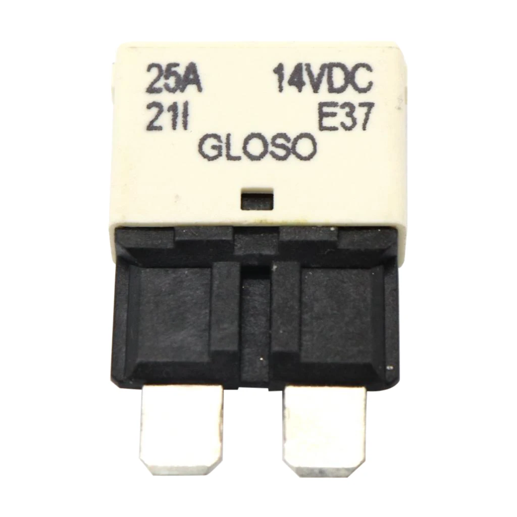 25A Circuit Breaker Blade Trip Fuse Automatic Resettable Function