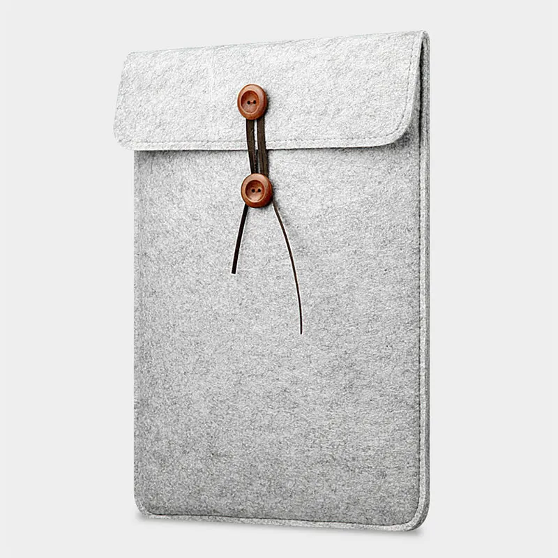 

Newly Soft Felt Sleeve Bag Case Notebook Anti-scratch Protective Cover for Macbook Air Pro 11.6inch/13inch/15inch 999