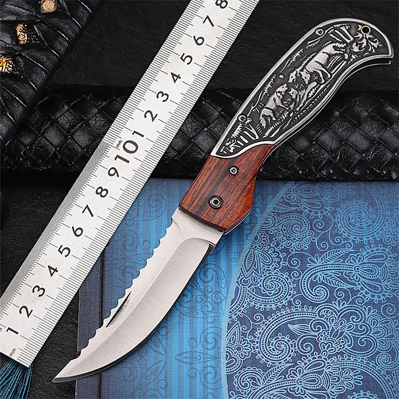 

New Hot Sale Combat Tactical Folding Knife Survival Portable Outdoor High Hardness Camping Hunting Military Fruit Knives Tools