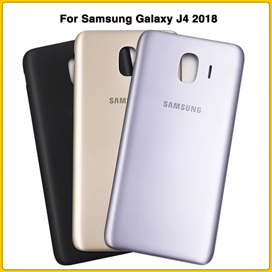 Задний Чехол J4 для samsung Galaxy J4 SM-J400F J400F J400FN J400DS J400G, задняя крышка для батареи, задняя крышка для двери