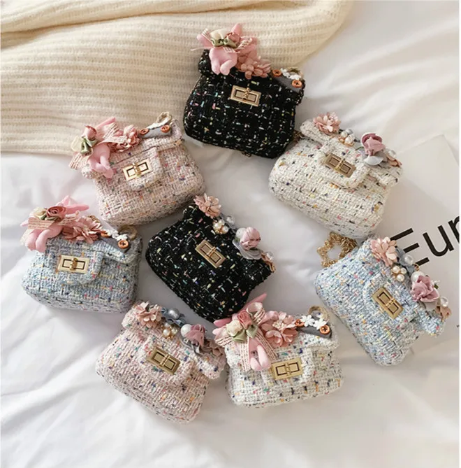 Популярный цветок и цепочка с кроликом сумка hello kitty регулируемая Декоративная