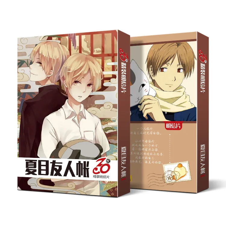 30 шт./корд. Фотоемкость Yuujinchou поздравительная открытка фотография