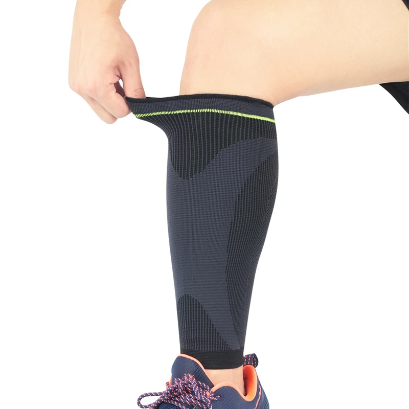 1 компрессионный рукав для ног может помочь Tibial шина защита для ног рукав для бега компрессионный рукав для ног Компрессионные носки