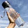 800ml/600ml Large Capacity Sports Fruit Lemon Juice Drinking Bottle Infuser Clear Portable Plastic Water Bottle ► Photo 1/6