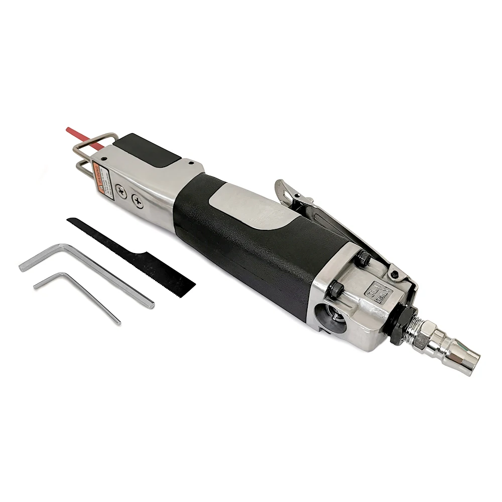 Free Shipping Air Reciprocating Saw Pneumatic Cutter Metal Wind Cutting Tool 9.5mm Stroke With 2pcs Blades