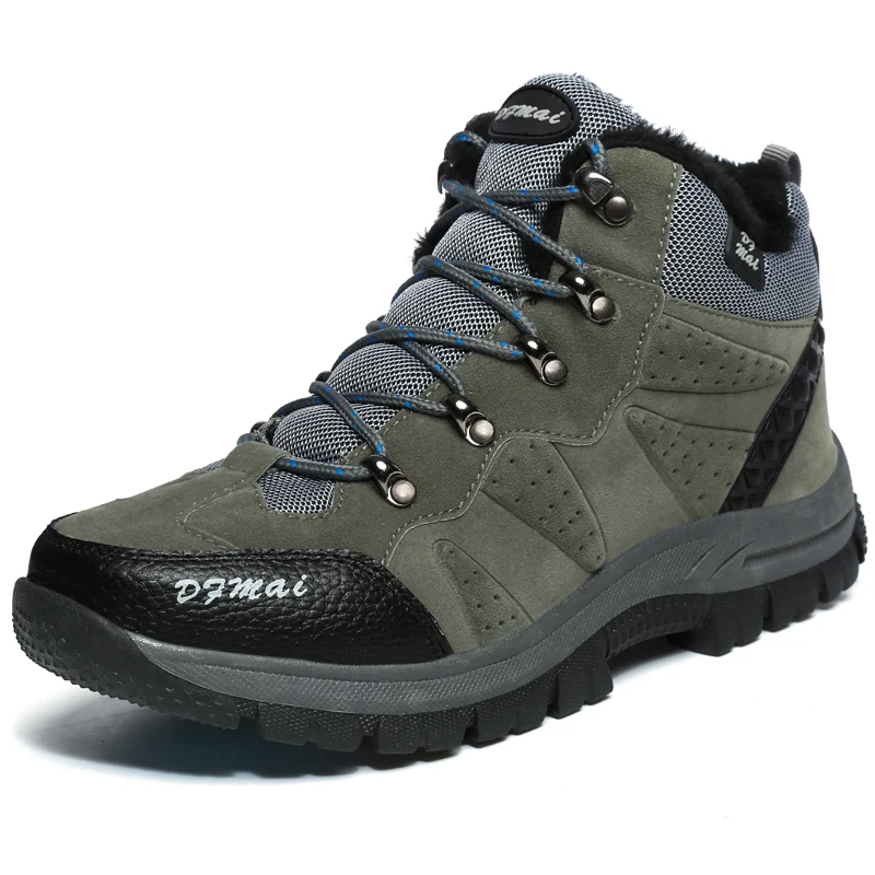 

New Men Waterproof Hiking Shoes Breathable Tactical Combat Army Boots Outdoor Climbing Shoes Non-slip Trekking Sneakers for Men