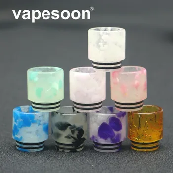 

810 Resin drip tip beautiful 810 Mouthpiece for DRAG UFORCE T1 T2 TFV12 Prince 810 thread vaporizer