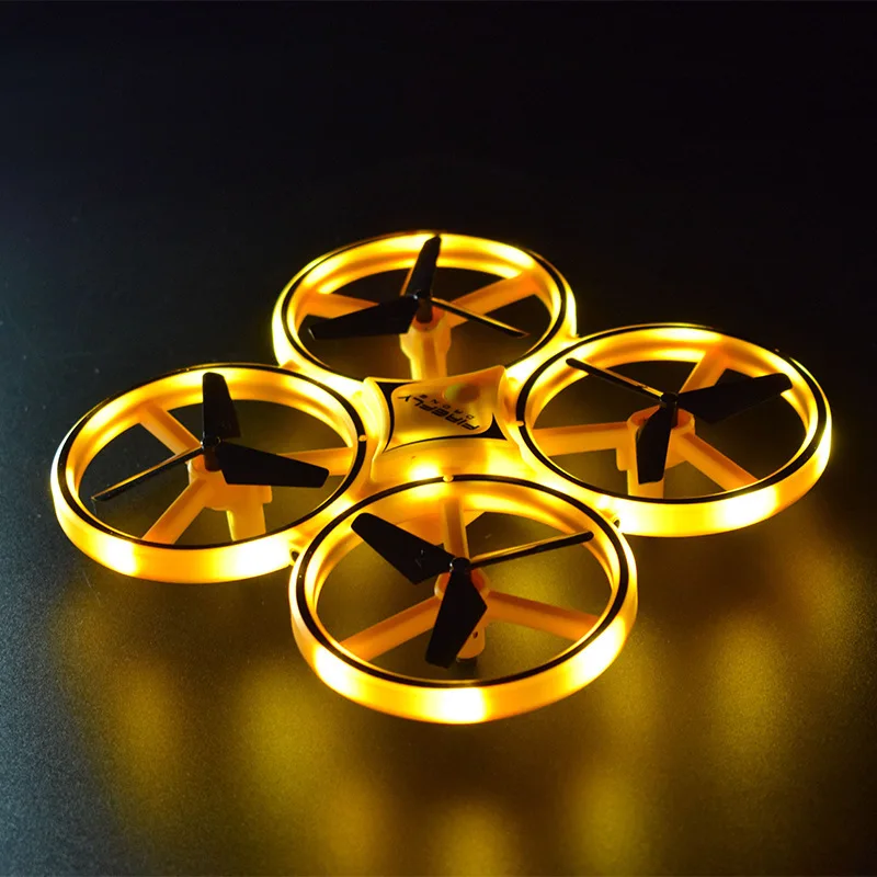 Watch Sensing Four-axis UAV(Unmanned Aerial Vehicle) Infrared Obstacle Avoidance Toy Gesture Remote-control Drone Intelligent S