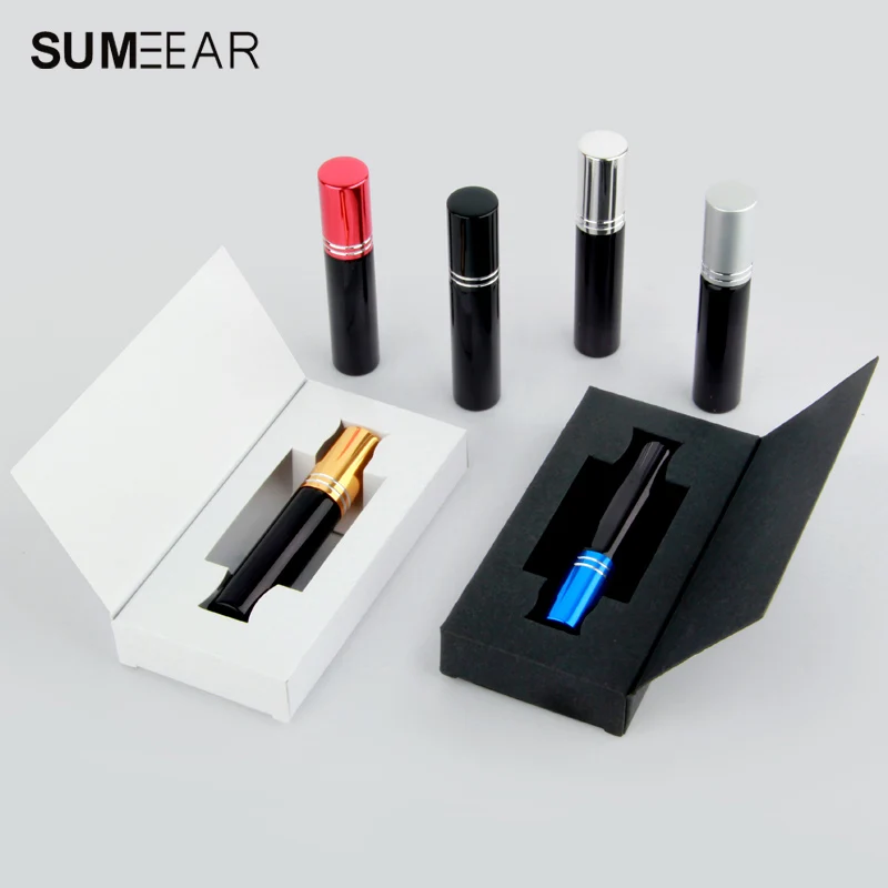 10 Pieces/Lot 10ml black spray perfume bottle packing box And Glass Perfume Bottle With Atomizer empty Bottle 500ml 300ml 250ml trigger sprayer atomizer black pet mist spray bottle for cleaning detergent 10pcs lot p304