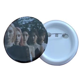 

KPOP Red Velvet The ReVe Festival Finale Album Really Bad Boy JOY Halloween Photo Badge Pins Brooches for Clothes Hat Backpack