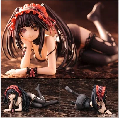 

Anime KOTOBUKIYA Date Major Combat Kurumi Tokisaki Party Attitude Figurine Model Toy Garage Kit