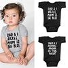 Dad and I Agree Mom Is The Best Funny Newborn Baby Bodysuit Summer Cotton Infant Romper Baby Boys Girls Grow Outfits Clothes 1
