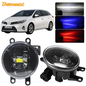 

Buildreamen2 For Toyota Auris 2012 2013 2014 2015 2016 2017 2018 Car H11 LED Bulb Fog Light Devil Eye DRL 4000LM 12V
