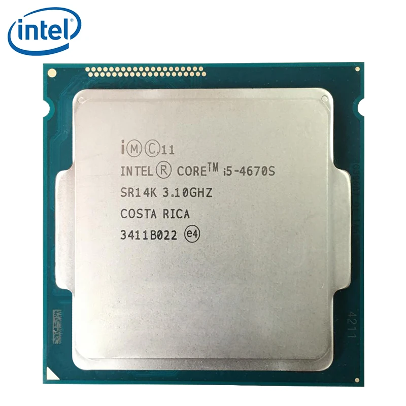Процессор Intel Core i5 4670S 3 1 ГГц четырехъядерный LGA 1150 ЦПУ 100% рабочий процессор для