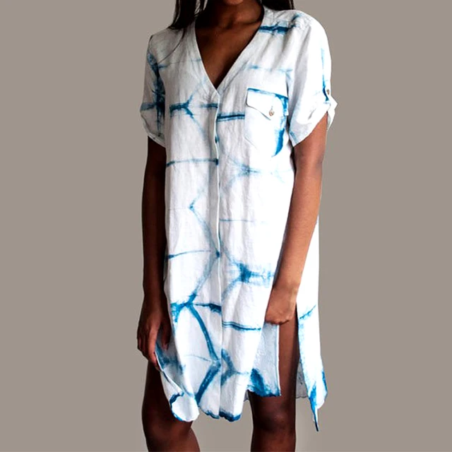 beach dress with pockets