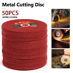 50PCS/25PCS Cutting Discs 100 Angle Grinder Stainless Steel Metal Grinding Wheel Blades Resin Cutting Disc For Angle Grinder