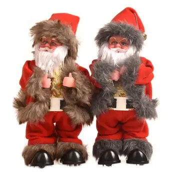 

Christmas Santa Claus Singing Dancing Lighting Electric Music Doll Kids Xmas Gift Santa Claus Electric Doll navidad christmas