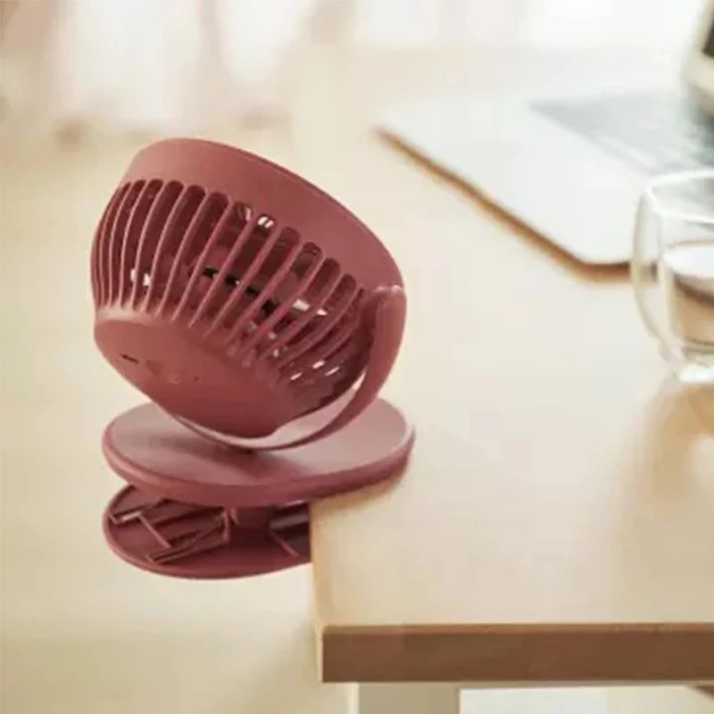 Вентилятор Xiaomi Su Le clip USB Перезаряжаемый Настольный вентилятор с зажимом для