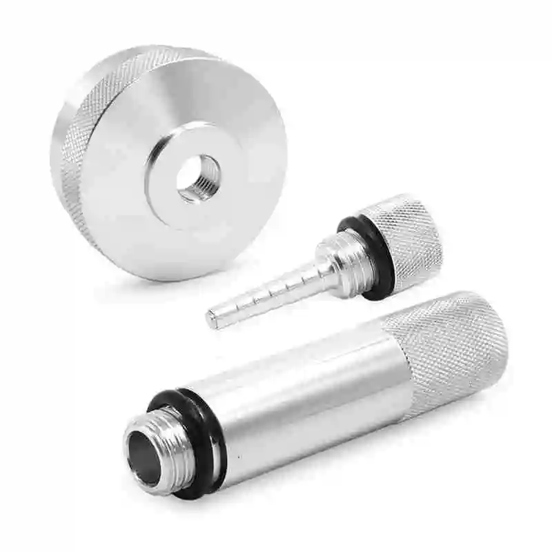

Aluminium gas cap adapter For HONDA GENERATOR EU2000I EXTENDED RUN GAS CAP & OIL TUBE & FILL MAGNETIC DIPSTICK