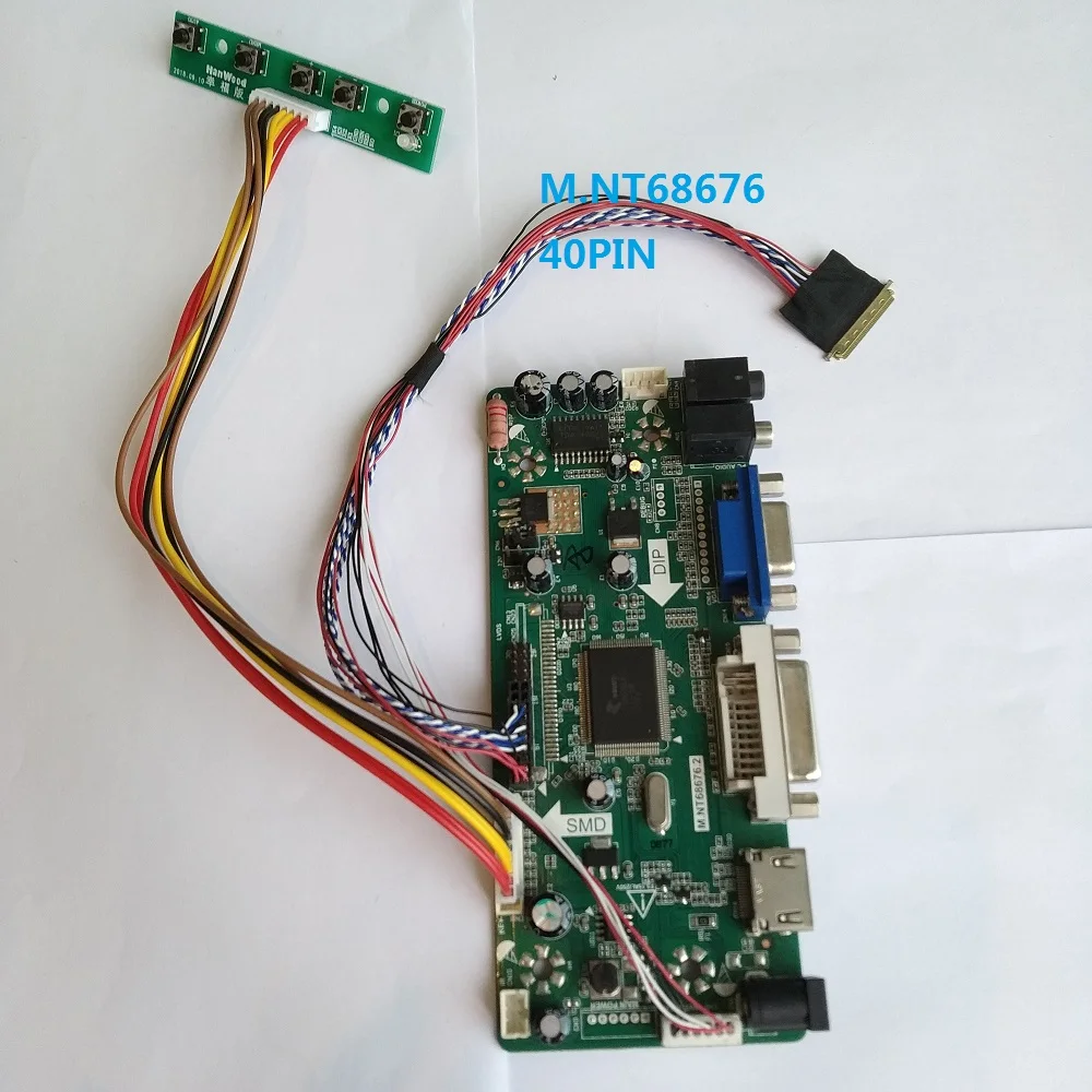 Плата контроллера для карт DIY, комплект HDMI для B140RW02 V1 1600*900, экранная панель, светодиодный VGA цифровой сигнал, ЖК-драйвер DVI 14"