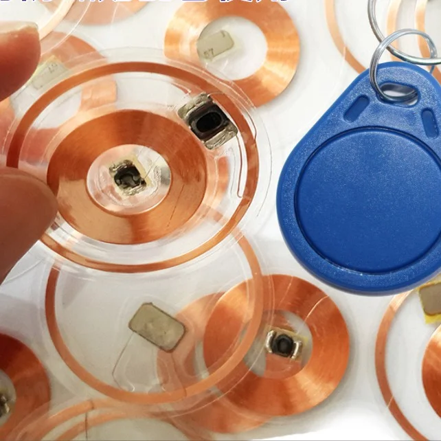 10 шт./лот 13 56 МГц 125 кГц ID IC записываемые бирки T5577 UID двухчастотные прозрачные