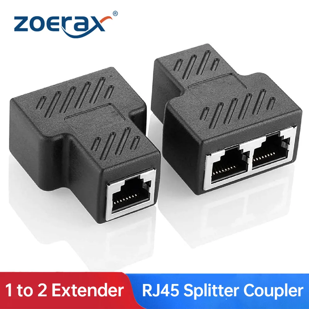 Coupleur Rj45 1 MâLe à 3 Femelle Adaptateur Rj45 1 MâLe Vers 2 Femelles Multiprise  Ethernet RéPartiteur Switch Ports Multi Spl[1568] - Cdiscount Informatique